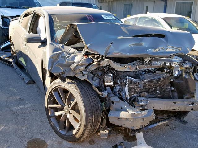 2C3CDXGJ3KH510208 - 2019 DODGE CHARGER SC GRAY photo 1