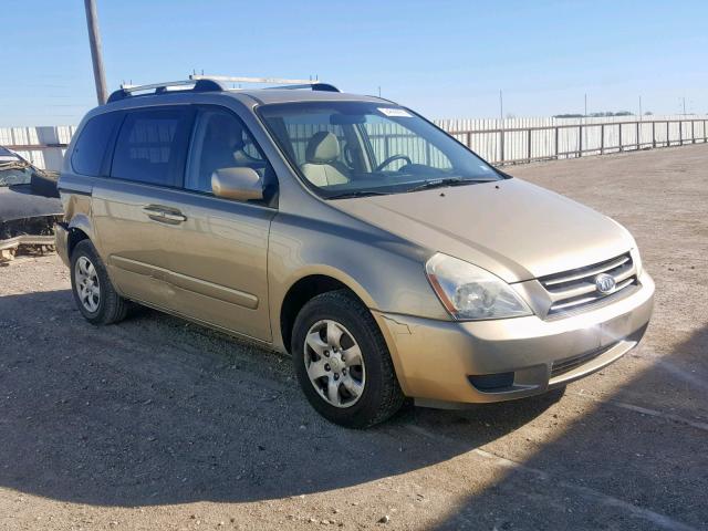 KNDMB133976130065 - 2007 KIA SEDONA EX GOLD photo 1
