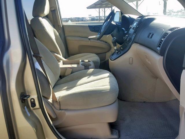 KNDMB133976130065 - 2007 KIA SEDONA EX GOLD photo 5