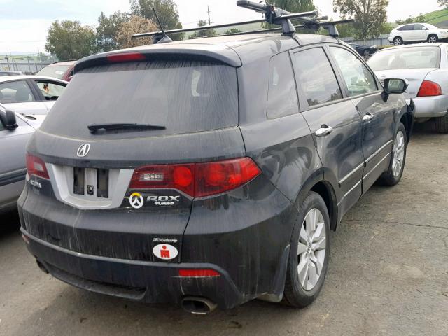 5J8TB1H26BA000408 - 2011 ACURA RDX BLACK photo 4