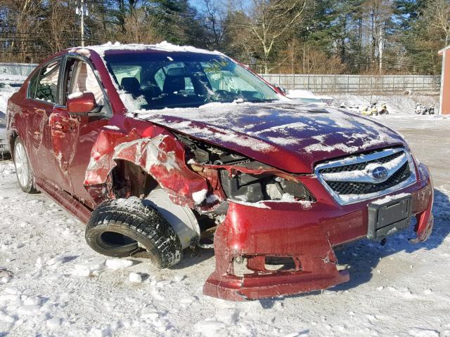 4S3BMDK6XB2228634 - 2011 SUBARU LEGACY 3.6 RED photo 1