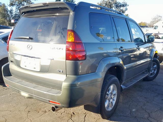 JTJBT20X770141230 - 2007 LEXUS GX 470 GRAY photo 4