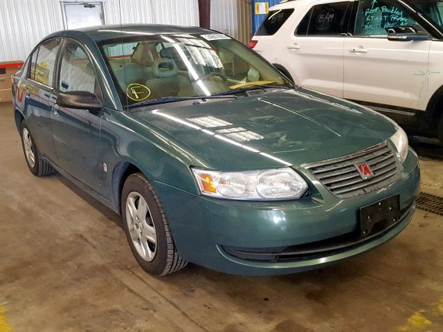 1G8AJ55F37Z149062 - 2007 SATURN ION LEVEL GREEN photo 1