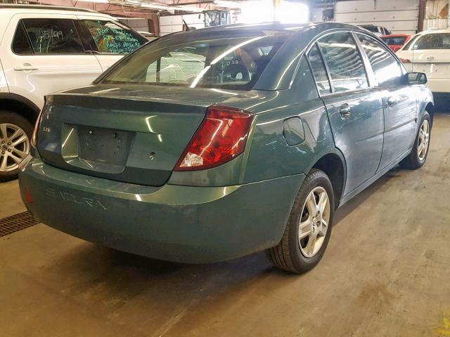 1G8AJ55F37Z149062 - 2007 SATURN ION LEVEL GREEN photo 4