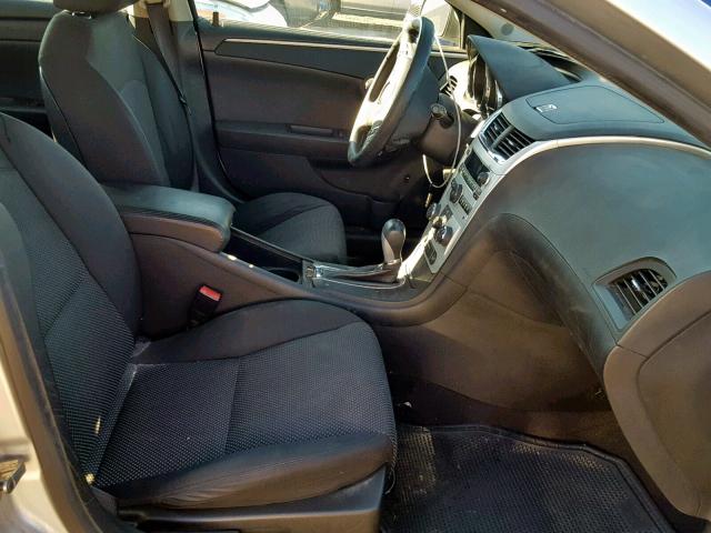 1G1ZC5EB1A4104036 - 2010 CHEVROLET MALIBU 1LT SILVER photo 5