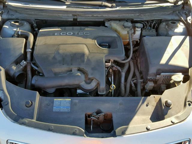 1G1ZC5EB1A4104036 - 2010 CHEVROLET MALIBU 1LT SILVER photo 7