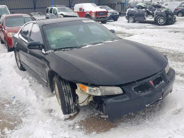 1G2WR5217YF195076 - 2000 PONTIAC GRAND PRIX BLACK photo 1