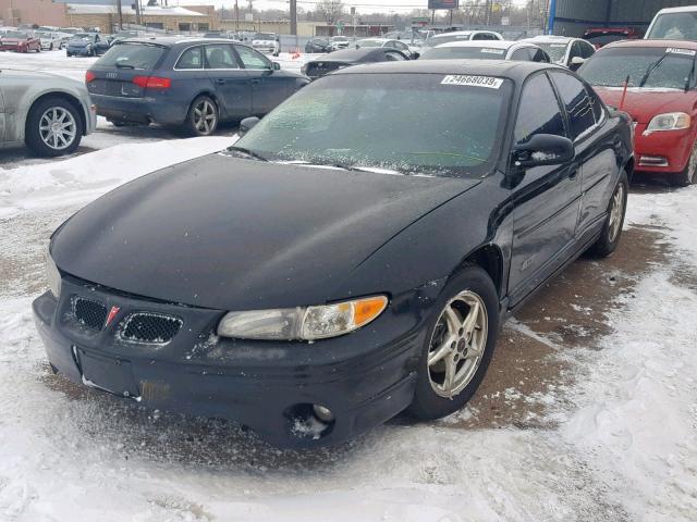 1G2WR5217YF195076 - 2000 PONTIAC GRAND PRIX BLACK photo 2