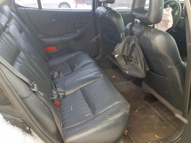 1G2WR5217YF195076 - 2000 PONTIAC GRAND PRIX BLACK photo 6