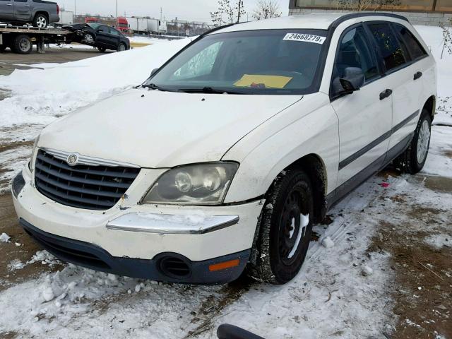 2C4GM48L05R424378 - 2005 CHRYSLER PACIFICA WHITE photo 2