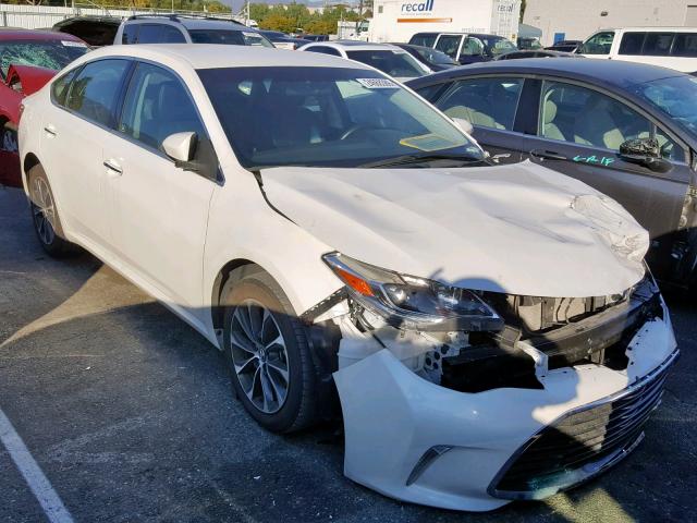 4T1BK1EB6GU219949 - 2016 TOYOTA AVALON XLE WHITE photo 1