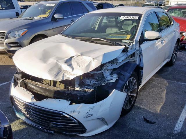 4T1BK1EB6GU219949 - 2016 TOYOTA AVALON XLE WHITE photo 2