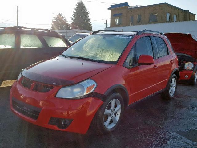 JS2YB413185109391 - 2008 SUZUKI SX4 BASE RED photo 2