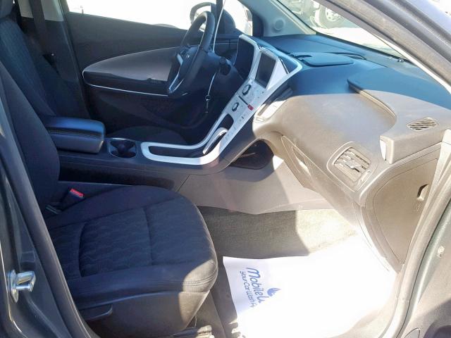 1G1RE6E49DU102850 - 2013 CHEVROLET VOLT GRAY photo 5