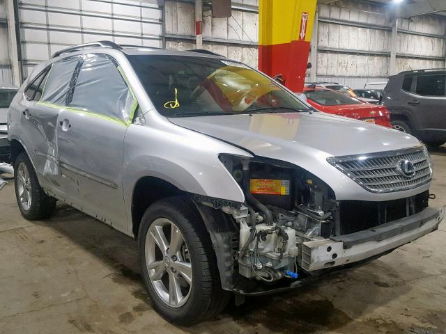 JTJHW31U282058063 - 2008 LEXUS RX 400H SILVER photo 1