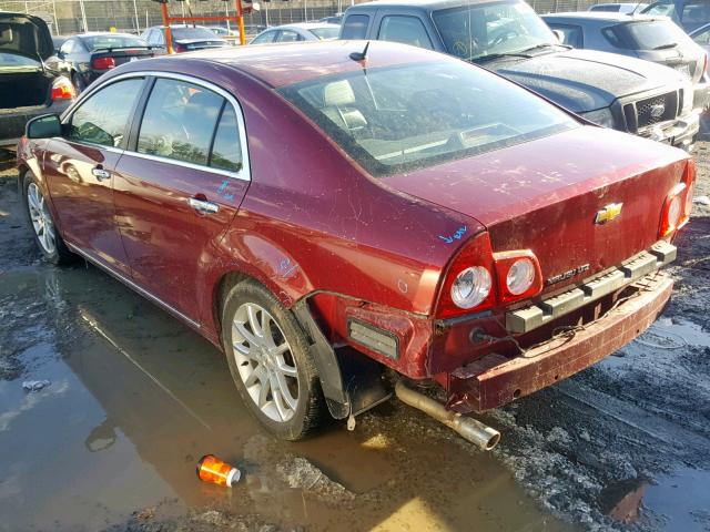 1G1ZE5EB6AF246719 - 2010 CHEVROLET MALIBU LTZ წითელი ფოტო 3