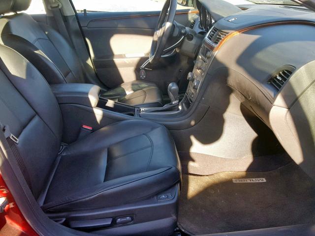 1G1ZE5EB6AF246719 - 2010 CHEVROLET MALIBU LTZ წითელი ფოტო 5