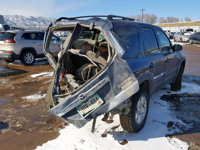 4F2YU06121KM67255 - 2001 MAZDA TRIBUTE DX 蓝色 照片 4