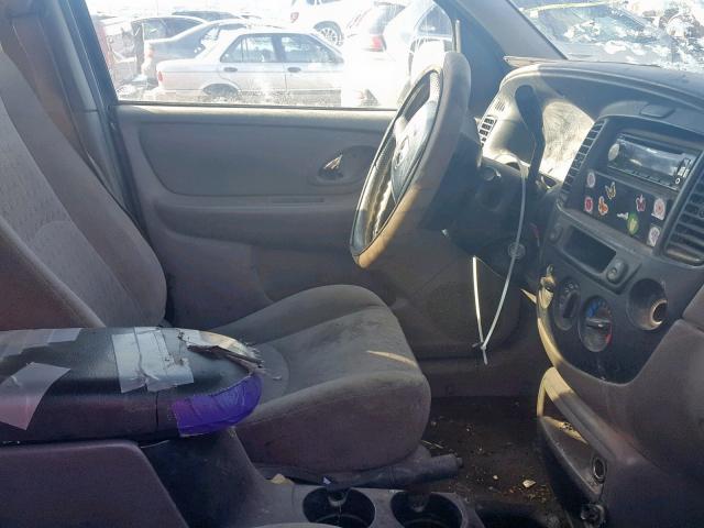 4F2YU06121KM67255 - 2001 MAZDA TRIBUTE DX 蓝色 照片 5