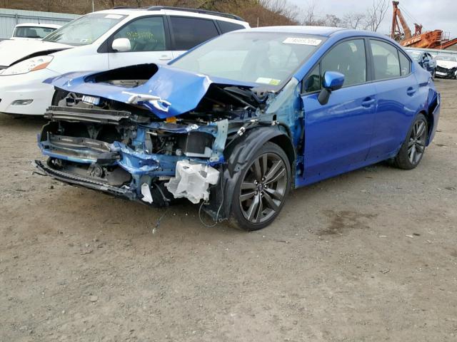 JF1VA1J60G9809652 - 2016 SUBARU WRX LIMITE BLUE photo 2