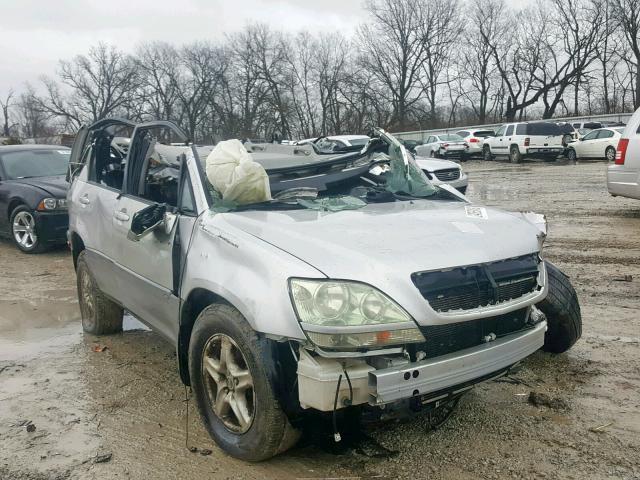 JTJGF10U420136475 - 2002 LEXUS RX 300 SILVER photo 1