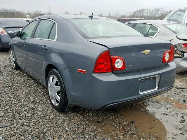 1G1ZG57N194213720 - 2009 CHEVROLET MALIBU LS GRAY photo 3