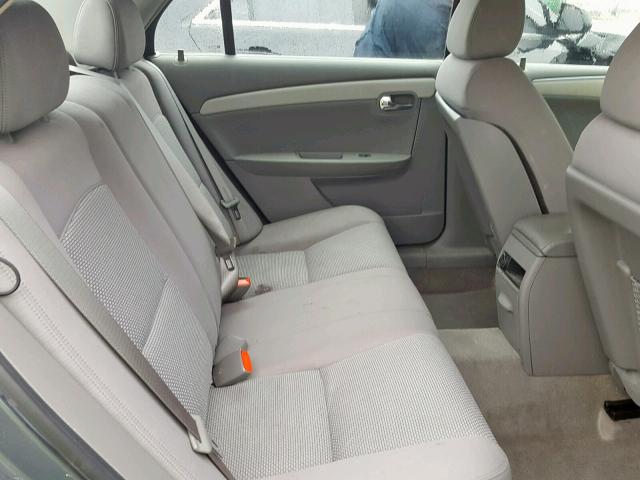 1G1ZG57N194213720 - 2009 CHEVROLET MALIBU LS GRAY photo 6