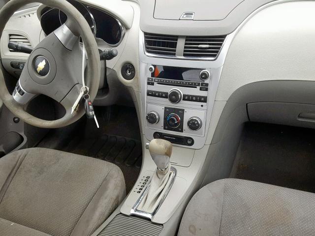 1G1ZG57N194213720 - 2009 CHEVROLET MALIBU LS GRAY photo 9