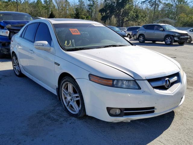 19UUA66248A006885 - 2008 ACURA TL WHITE photo 1