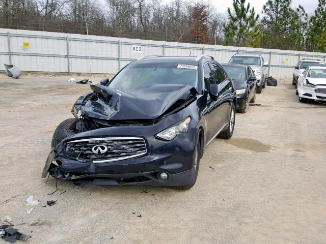 JN8AS1MW7AM855716 - 2010 INFINITI FX35 BLACK photo 2