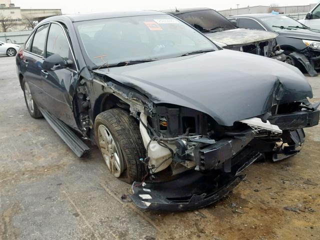 2G1WB5E35E1189673 - 2014 CHEVROLET IMPALA LIM GRAY photo 1