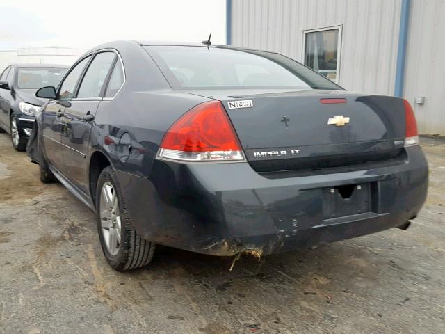 2G1WB5E35E1189673 - 2014 CHEVROLET IMPALA LIM GRAY photo 3