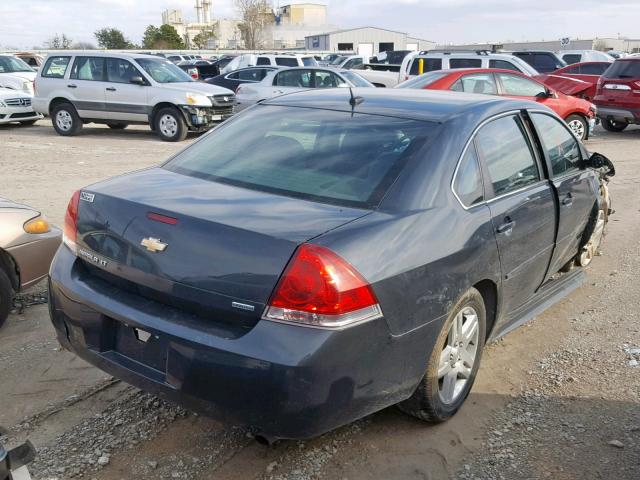 2G1WB5E35E1189673 - 2014 CHEVROLET IMPALA LIM GRAY photo 4