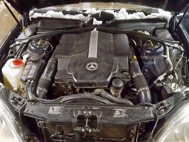 WDBNG83J04A386261 - 2004 MERCEDES-BENZ S 430 4MAT BLUE photo 7