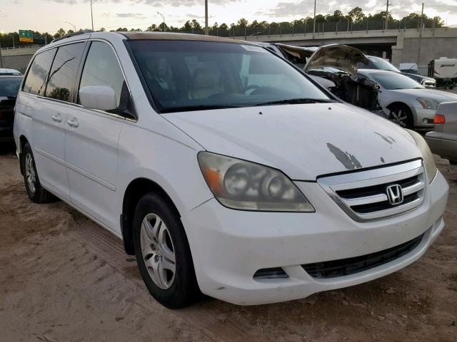 5FNRL38697B447009 - 2007 HONDA ODYSSEY EX WHITE photo 1