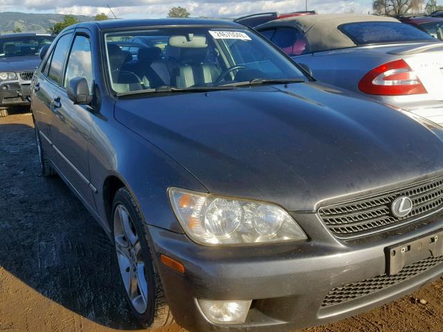 JTHBD192320044664 - 2002 LEXUS IS 300 GRAY photo 1