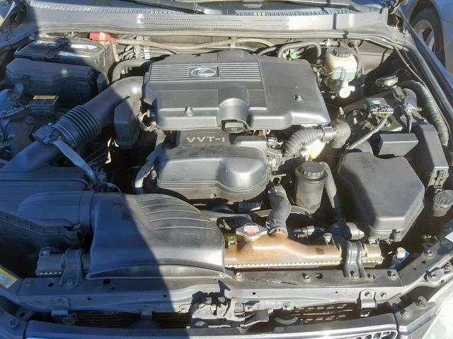 JTHBD192320044664 - 2002 LEXUS IS 300 GRAY photo 7