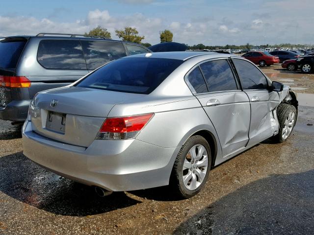 1HGCP26809A089966 - 2009 HONDA ACCORD EXL SILVER photo 4