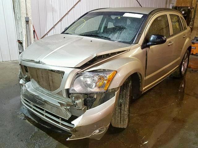 1B3CB4HA7AD607343 - 2010 DODGE CALIBER SX GOLD photo 2