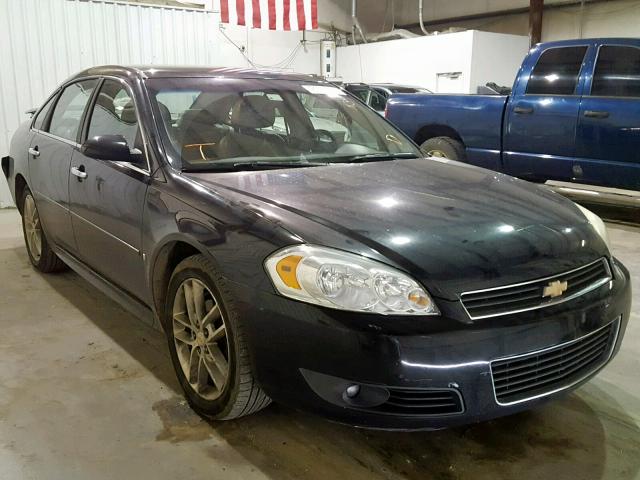 2G1WC5EM5A1111653 - 2010 CHEVROLET IMPALA LTZ BLACK photo 1