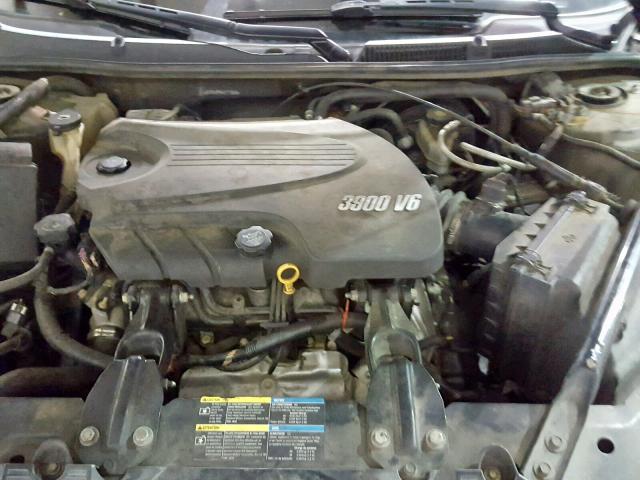 2G1WC5EM5A1111653 - 2010 CHEVROLET IMPALA LTZ BLACK photo 7