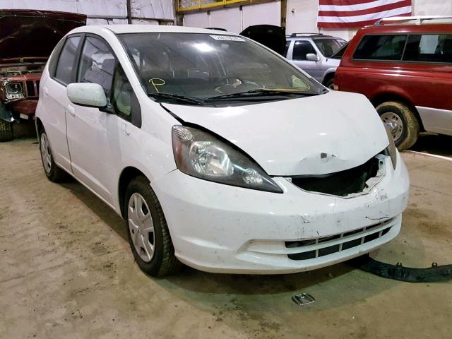 JHMGE8H35CC032151 - 2012 HONDA FIT WHITE photo 1