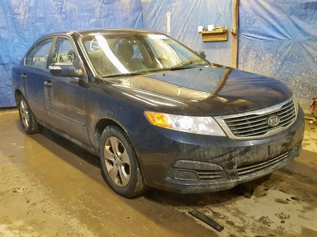 KNAGE228195356839 - 2009 KIA OPTIMA LX BLUE photo 1