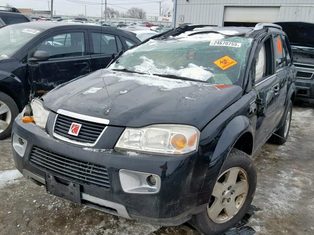 5GZCZ63467S824585 - 2007 SATURN VUE BLACK photo 2