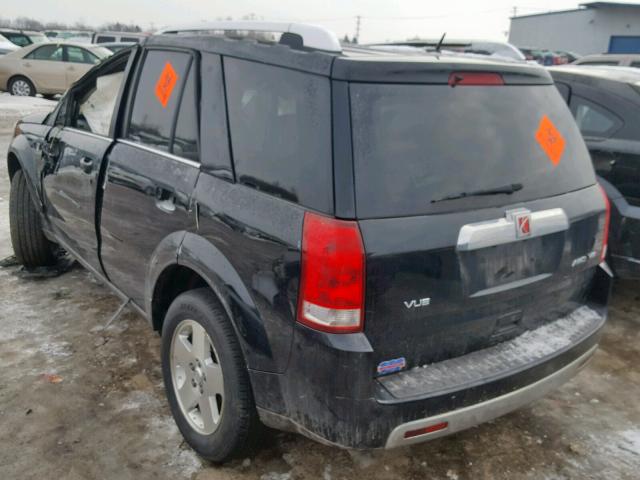 5GZCZ63467S824585 - 2007 SATURN VUE BLACK photo 3