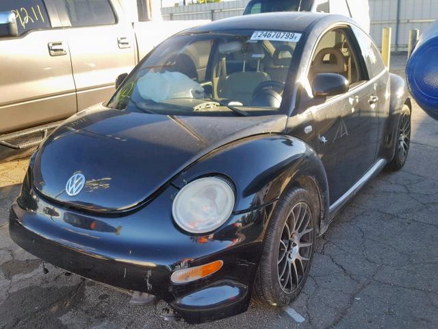 3VWDD21C9YM459088 - 2000 VOLKSWAGEN NEW BEETLE Schwarz Foto 2