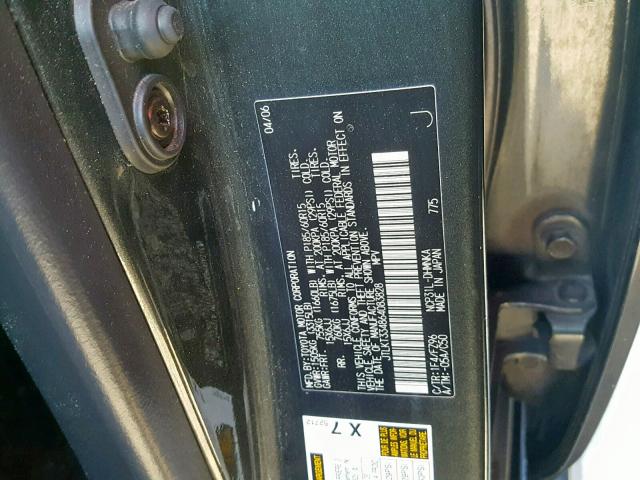 JTLKT334864083828 - 2006 TOYOTA SCION XB 灰色 照片 10