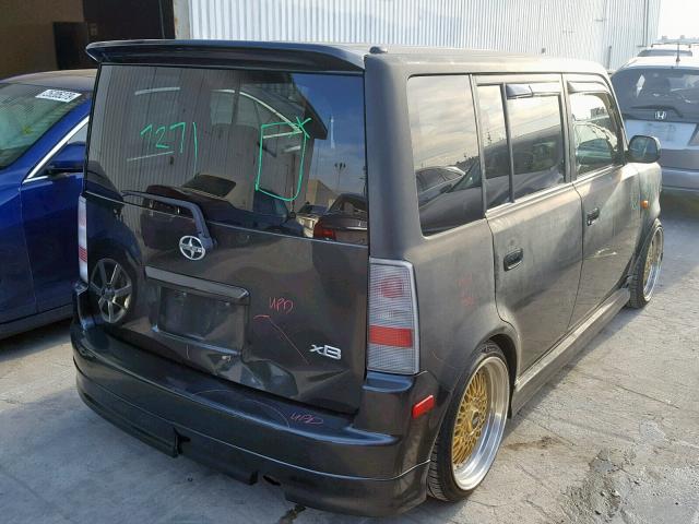 JTLKT334864083828 - 2006 TOYOTA SCION XB 灰色 照片 4