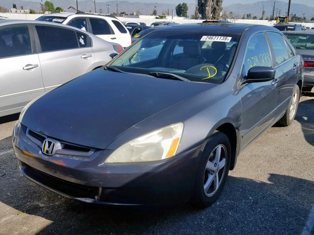 1HGCM56775A132176 - 2005 HONDA ACCORD EX CHARCOAL photo 2