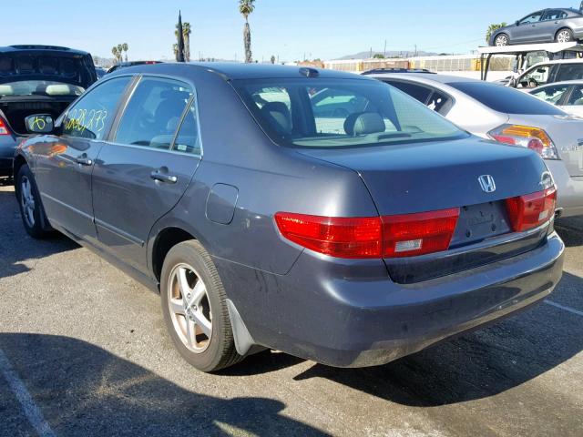 1HGCM56775A132176 - 2005 HONDA ACCORD EX CHARCOAL photo 3